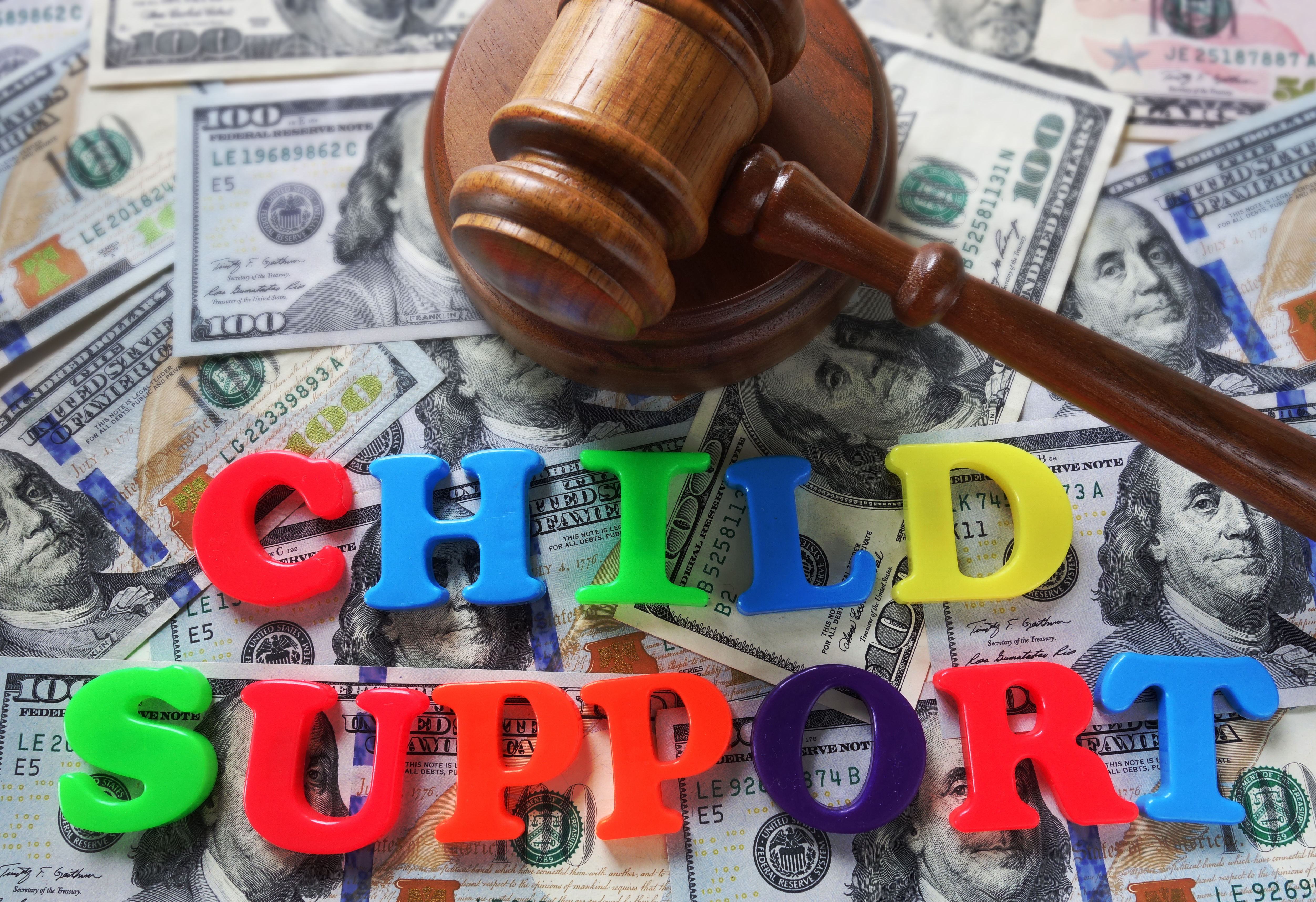 Child support custodial parent makes more on sale money