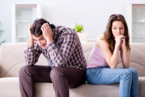 living together through divorce