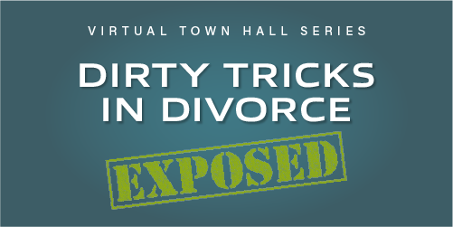 Cordell & Cordell dirty ticks in divorce town hall